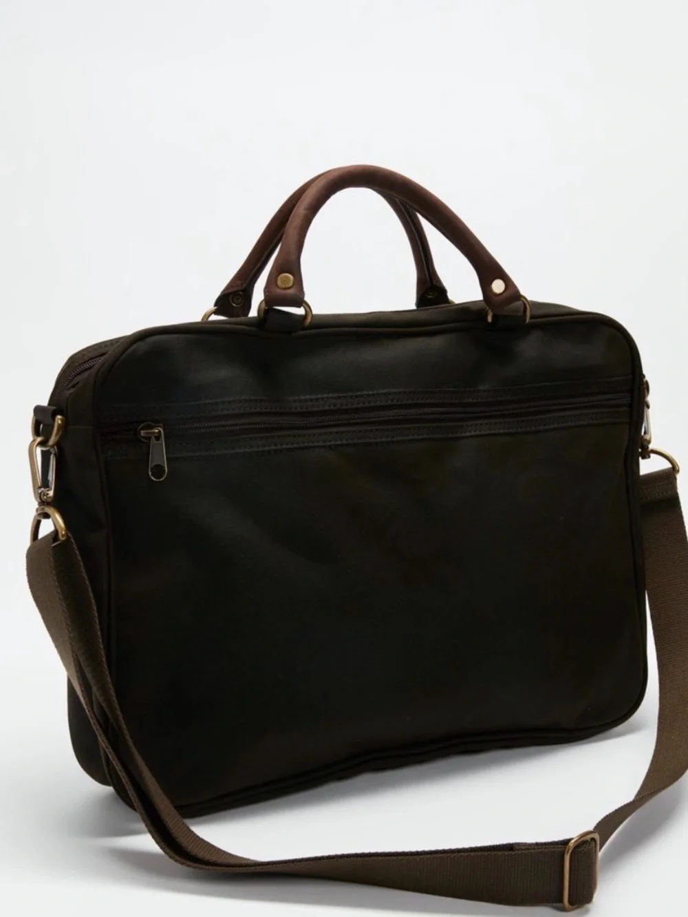 Barbour Wax Leather Briefcase